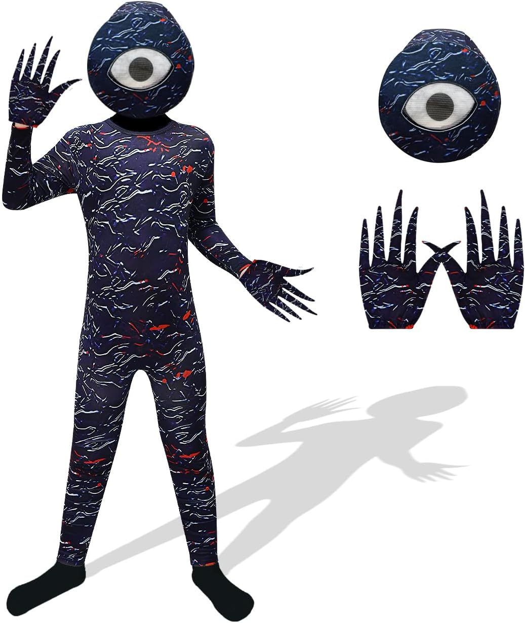 Monster Jumpsuit Horror Game Scary Bodysuit Ghost Halloween Outfit