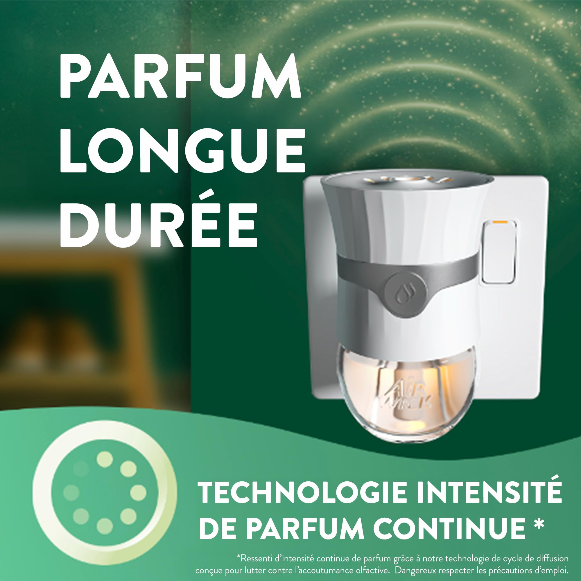 Air Wick Desodorisant Maison Recharge Diffuseur Electrique Fleur de Cerisier et Framboise 3 x 19 ML