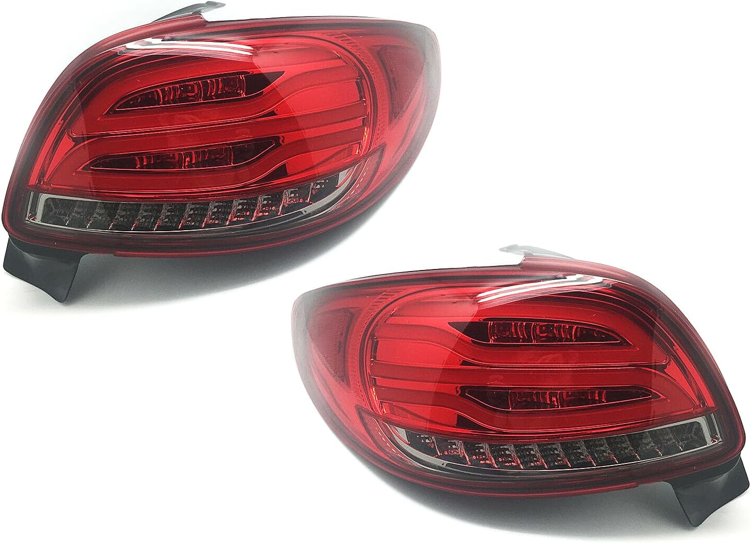 LED Rear Tail Light Taillight Tail Light For PEUGEOT 206 1998-2004 Red