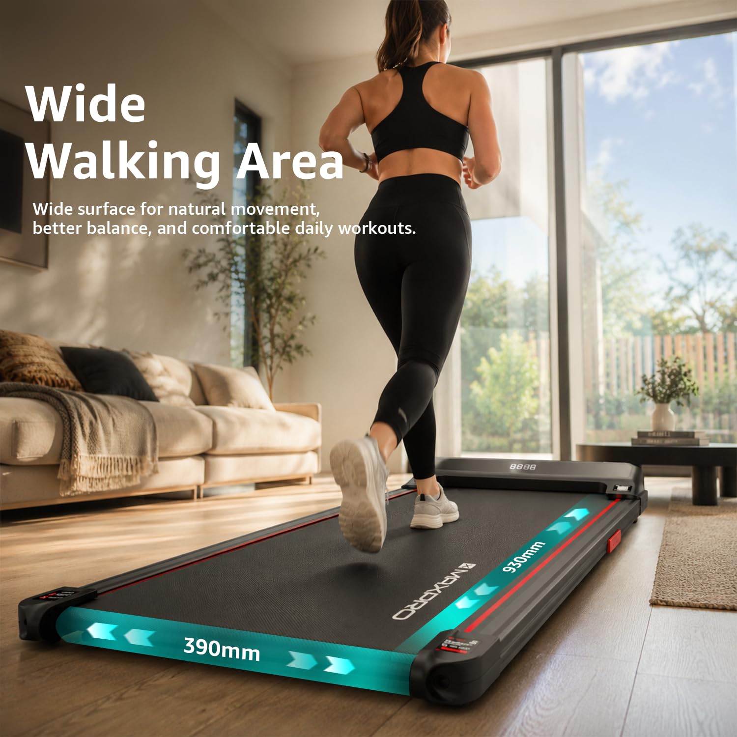 MAXPRO Walking Pad - Compact Home Treadmill -4