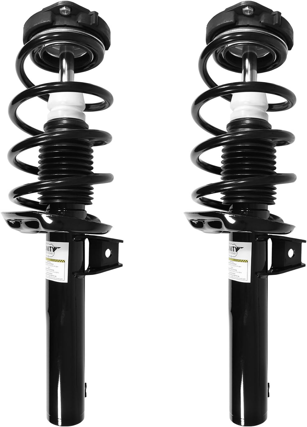 UNITY AUTOMOTIVE 2-11060-001 Front 2 Wheel Complete Strut Assembly Kit 2006-2013 Audi A3