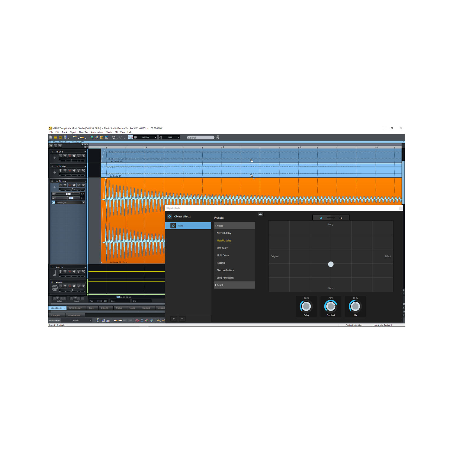 MAGIX Samplitude Music Studio – Version 2019 – das komplette Studio zum Komponieren, Aufnehmen, Mixen und Mastern. [Download]