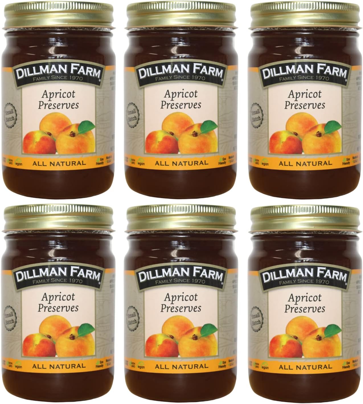 Dillman Farm All Natural Blackberry Preserves - Gluten-free, Non-GMO