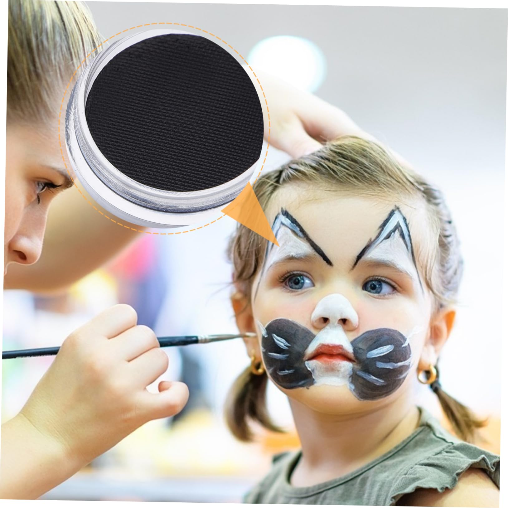 FOMIYES Kit De Maquillage Pour Halloween Lot De 4 Pièces Kit De Peinture Pour Le Visage Cire Cosmétique Facile À Appliquer Et À Laver Pour Garçons Filles Et Adultes 2 Pièces X 4
