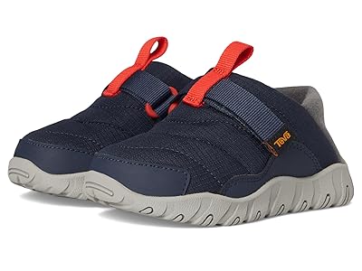 Teva Kids Reember Camp (Toddler/Little Kid) Kids Shoes Total Eclipse/Grey : 12 Little Kid M, Synthetic
