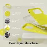 elago Compatible with iPhone 15 Pro Max Case, Liquid Silicone Case, Full Body Protective Cover, Shockproof, Slim Phone Case, Anti-Scratch Soft Microfiber Lining, 6.7 inch (Stone)