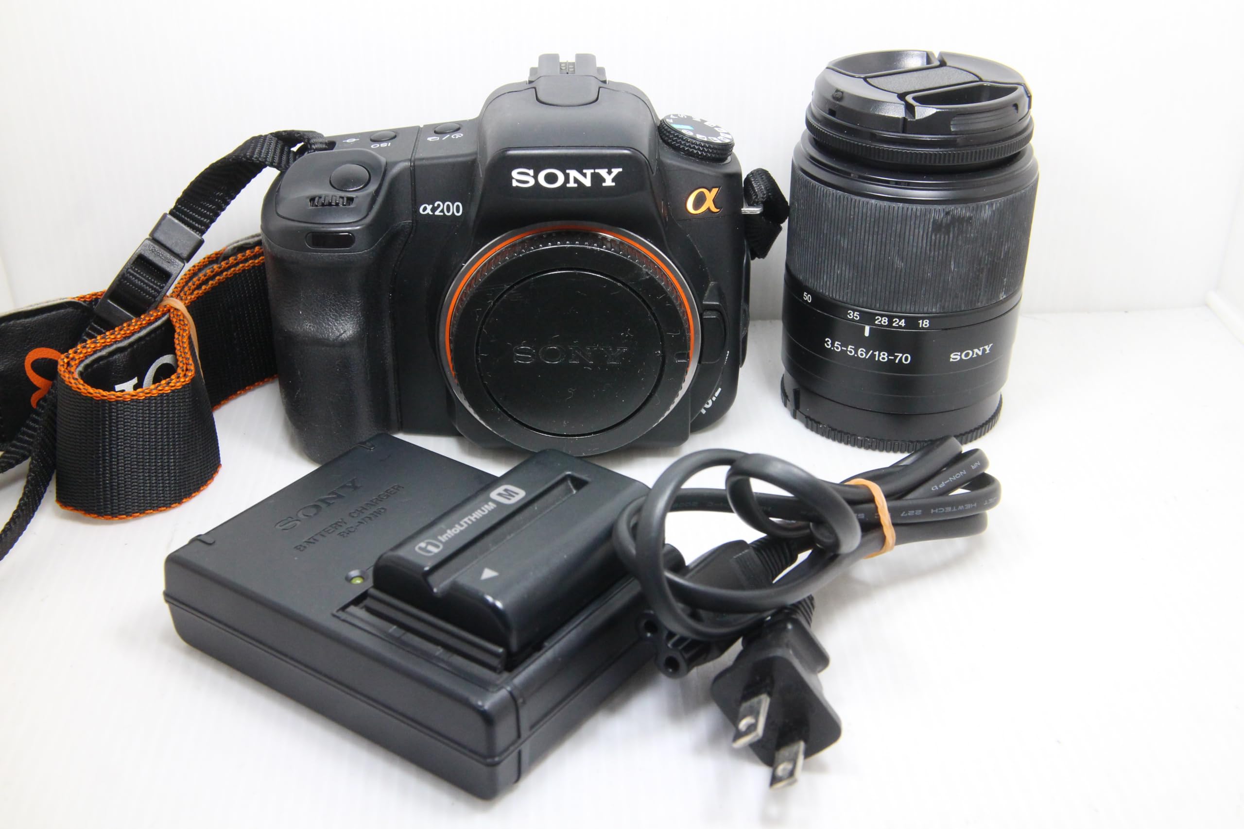 Amazon | SONY デジタル一眼レフカメラ レンズキット α200 レンズ