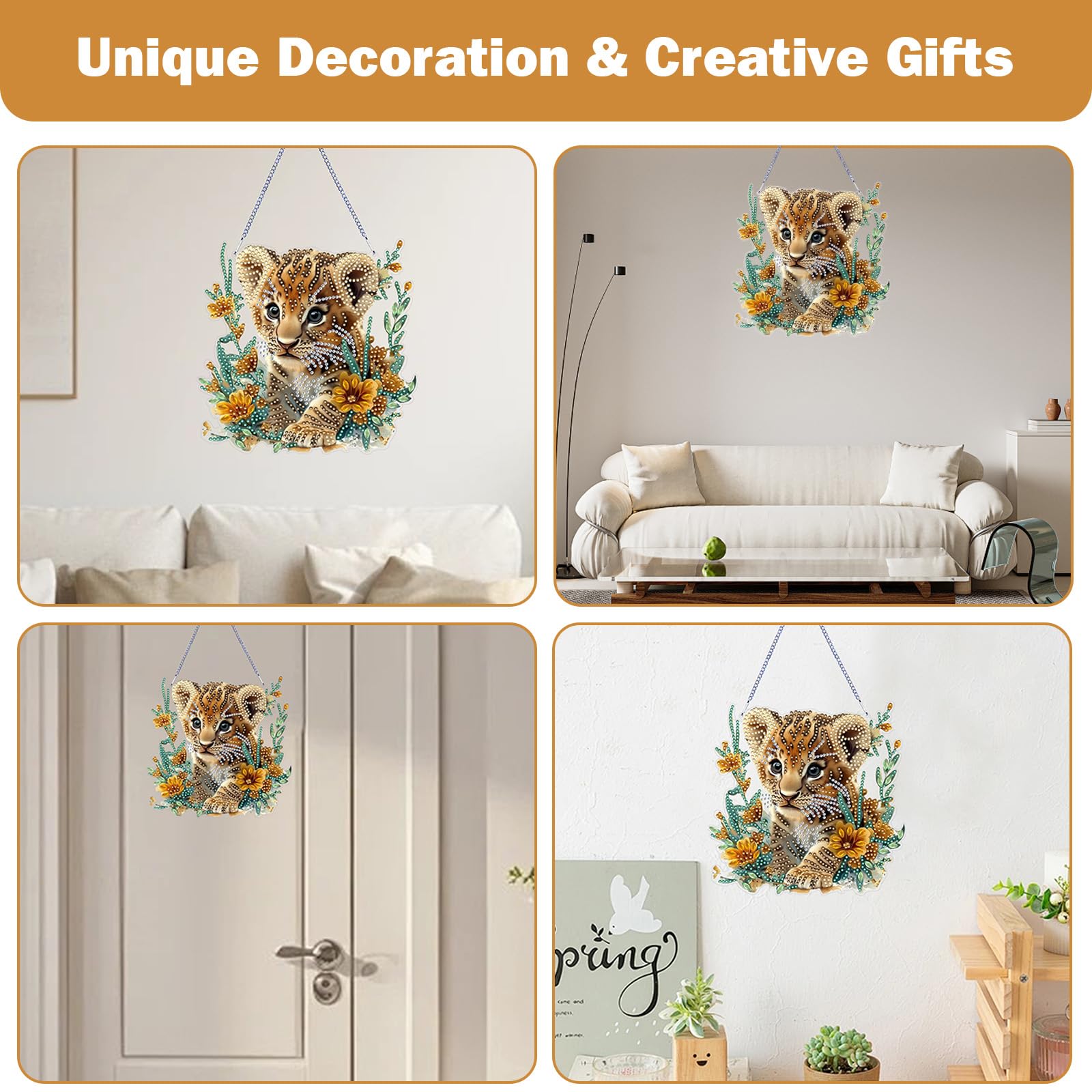 CAYUDEN Diamond Painting Hanging Ornaments - Image 3