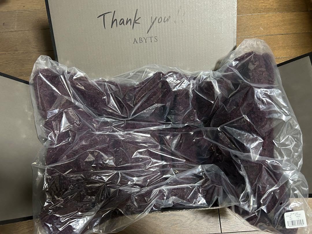 Amazon.co.jp: 佐藤健 ABYTS BOA KNIT GOWN (PURPLE) サイズ2男女兼用