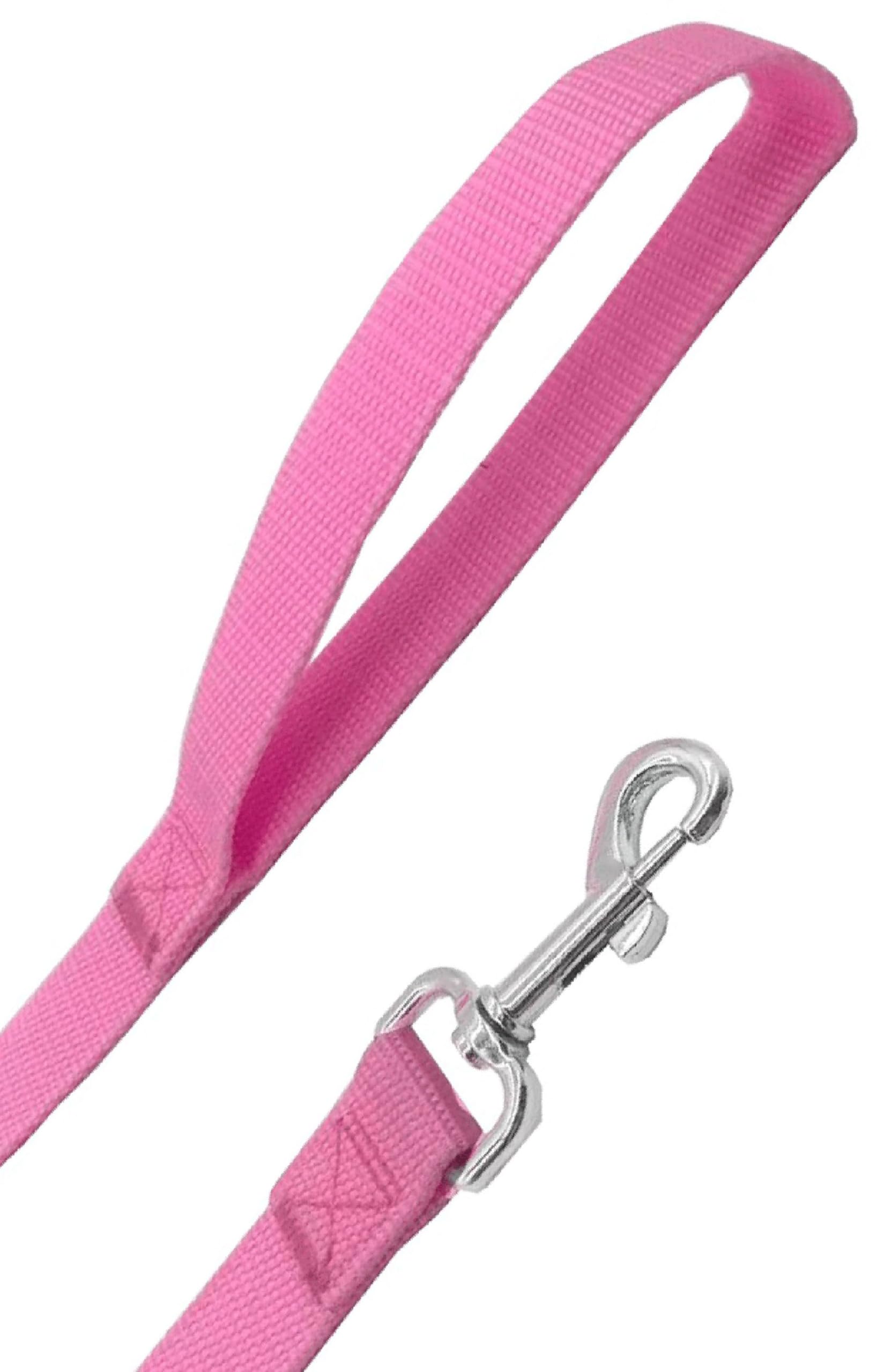 SALO Correa de entrenamiento de nailon para perros pequeños, medianos y grandes, 1 pulgada de ancho, 20 pies, 30 pies, 40 pies y 50 pies de largo, correa para perro/cachorro para entrenamiento de