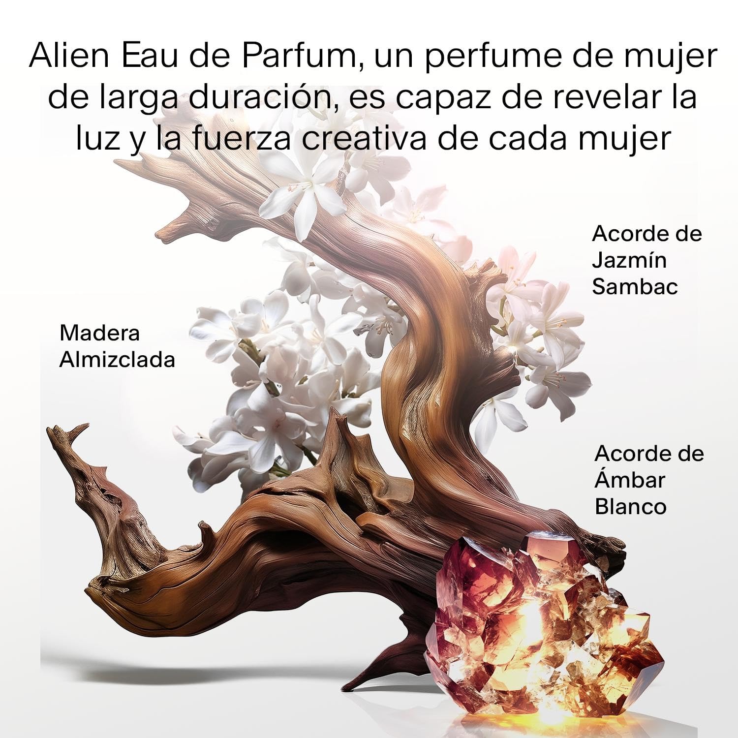 MUGLER Alien Eau De Parfum, Perfume Para Mujer, Ambarino, Amaderado y Floral, Fragancia Excepcional, Recargable, 30 ml + MUGLER Alien Crema Corporal Perfumada, 200 ml