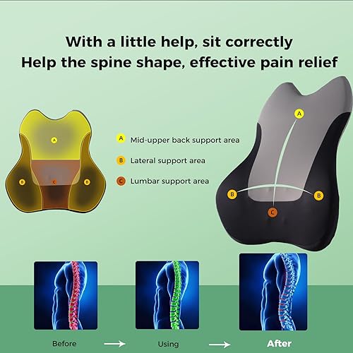 Miniatura 3 de Casepylowe Almohada lumbar en forma de Y
