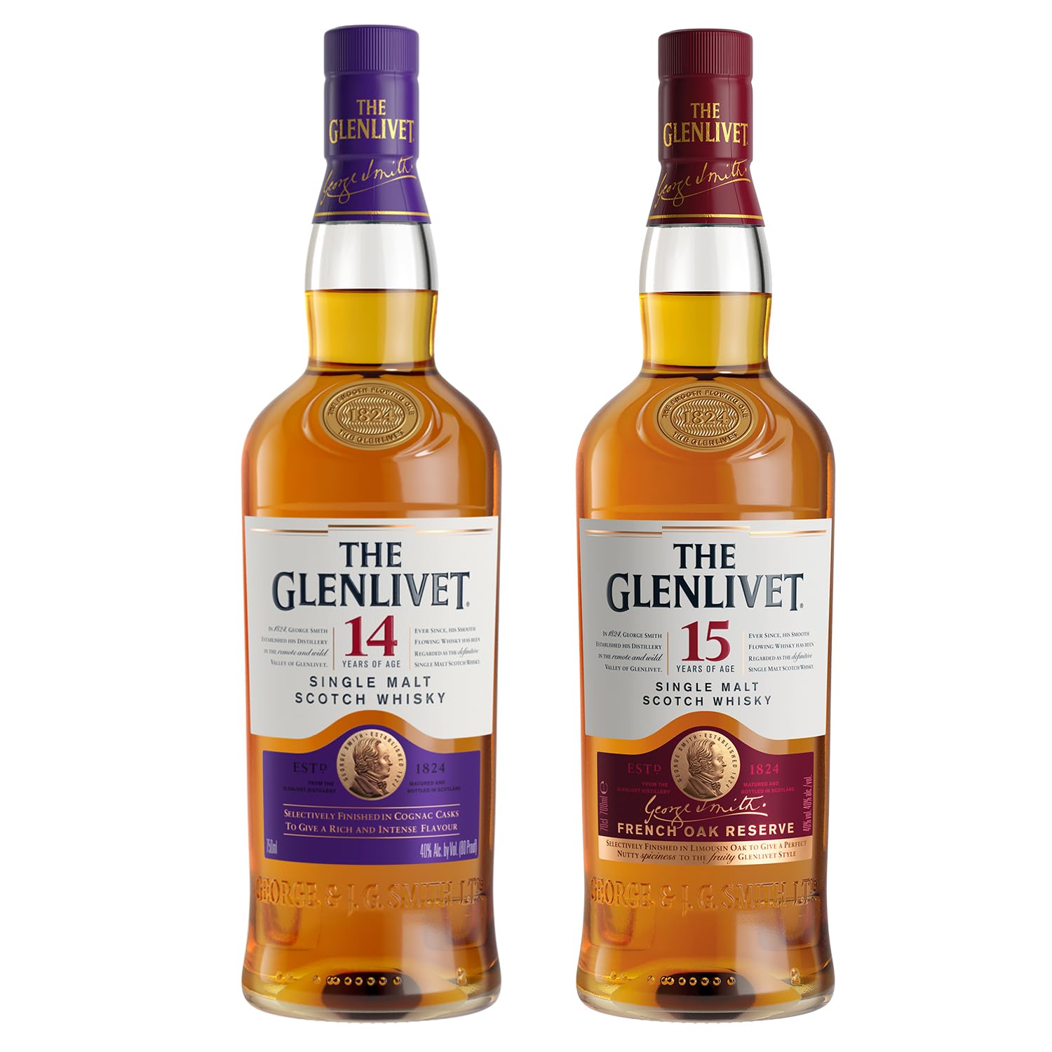 Amazon.co.jp: (プレミアムウイスキー飲み比べ)ザ・グレンリベット14年 