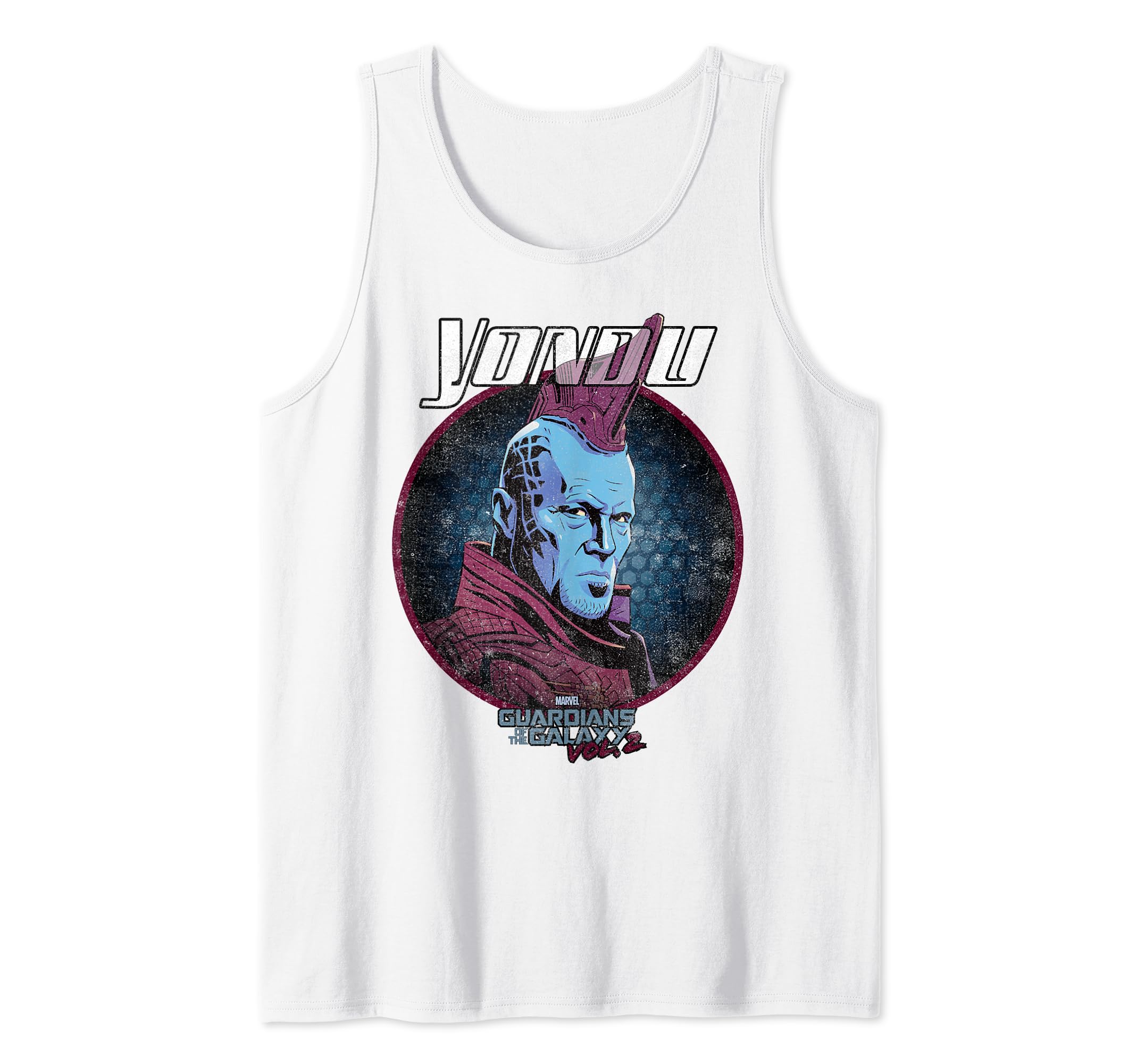 MarvelGOTG Vol. 2 Yondu Circle Portrait Logo Tank Top