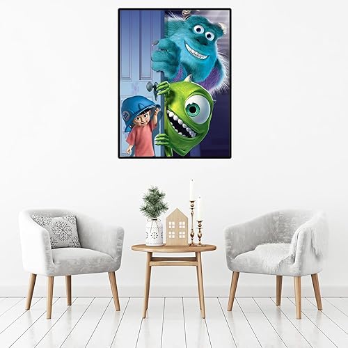 Miniatura 2 de EIBEILI Kits de pintura de diamantes para adultos, kits de arte de diamantes 5D de dibujos animados para niños principiantes, bricolaje con puntos