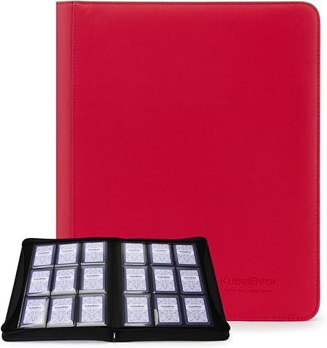 Miniatura 25 de Carpeta de tarjetas – Capacidad 720, tarjetero con cremallera para MTG, tarjetas deportivas y coleccionables – Almacenamiento sin ácidos, duradero y