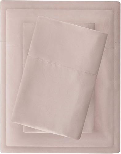 Miniatura 2 de Madison Park 3M Microcell Color Fast, resistente a las arrugas y manchas, sábanas suaves con bolsillo profundo de 16 pulgadas para todas las