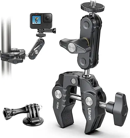 ULANZI Super Clamp Camera Clamp Mount Monitor 360°...