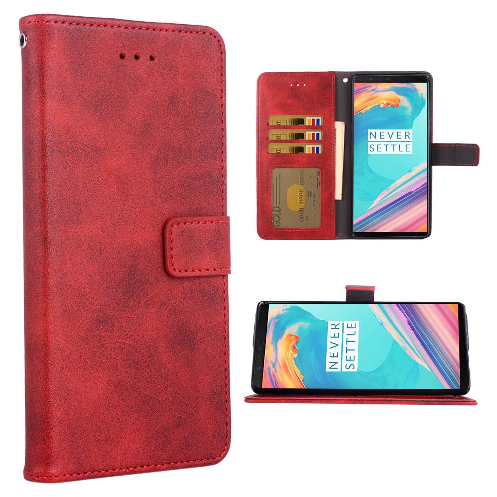 Phone Case For OnePlus 5T Wallet Cases With Tempered Glass Screen Protector Leather Slim Flip Cover Card Holder Stand Cell OnePlus5T A5010 One Plus5T