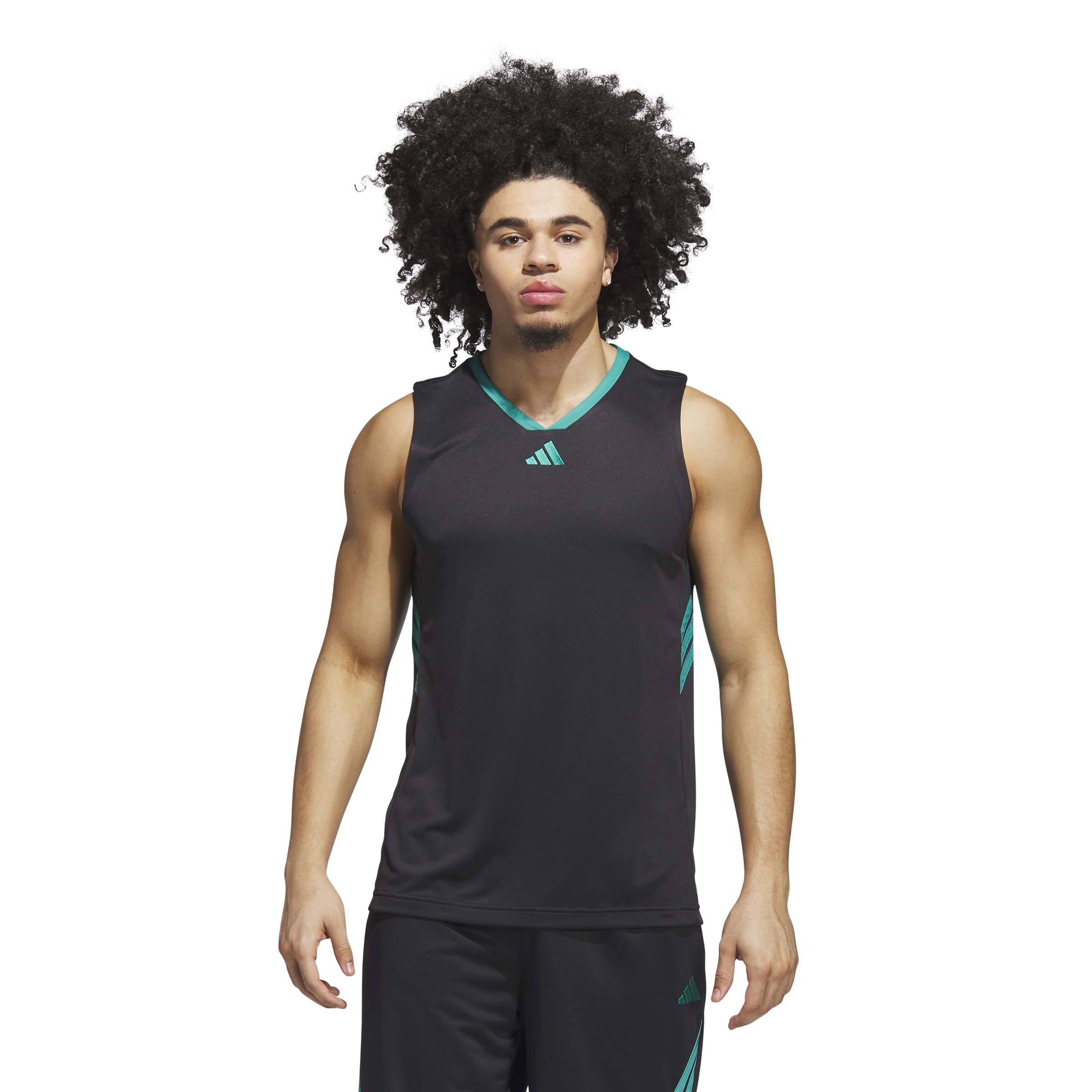 Adidas Men's Grey Basketball Legends Tank Top Xxxl
