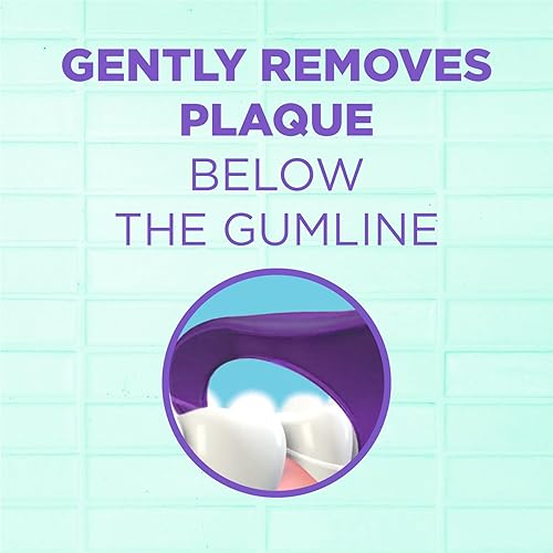 Miniatura 2 de GUM -887VE Comfort Slide Flossers para espacios reducidos, menta fresca, púas de hilo dental, 120 unidades (paquete de 6)