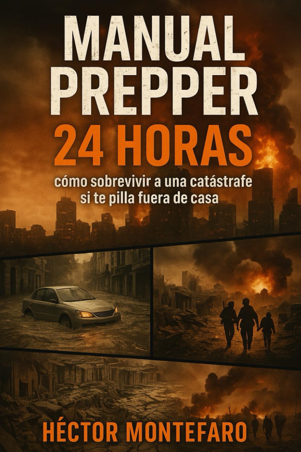 Manual Prepper 24 Horas-Cómo sobrevivir a una catástrofe si te pilla fuera de casa: Guía de supervivencia urbana para las primeras 24 horas cuando ... o lejos de tu hogar (Manual Prepper 24/7)
