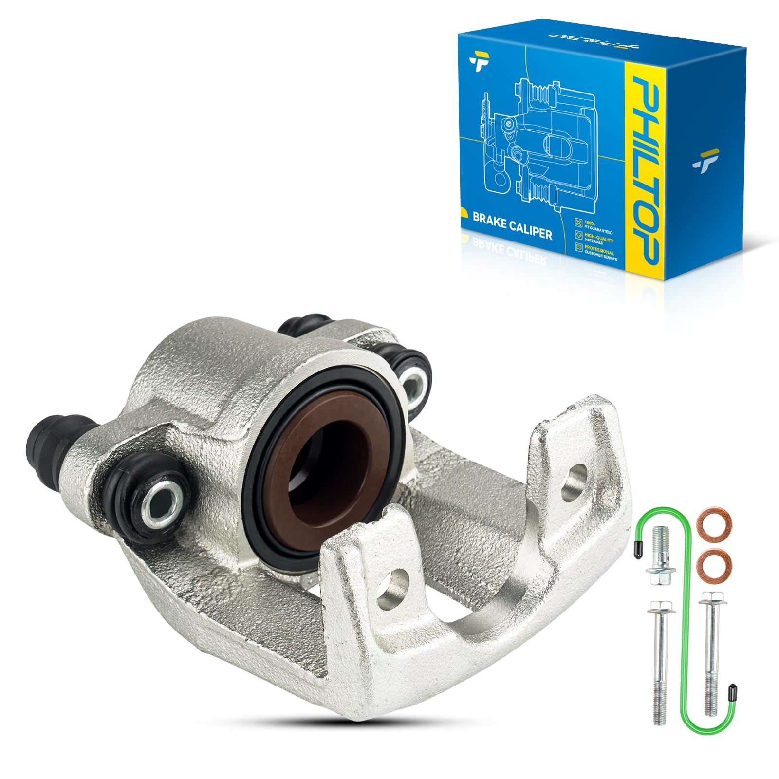 PHILTOP Rear Right Brake Caliper for Nissan Titan Armada, INFINITI QX56