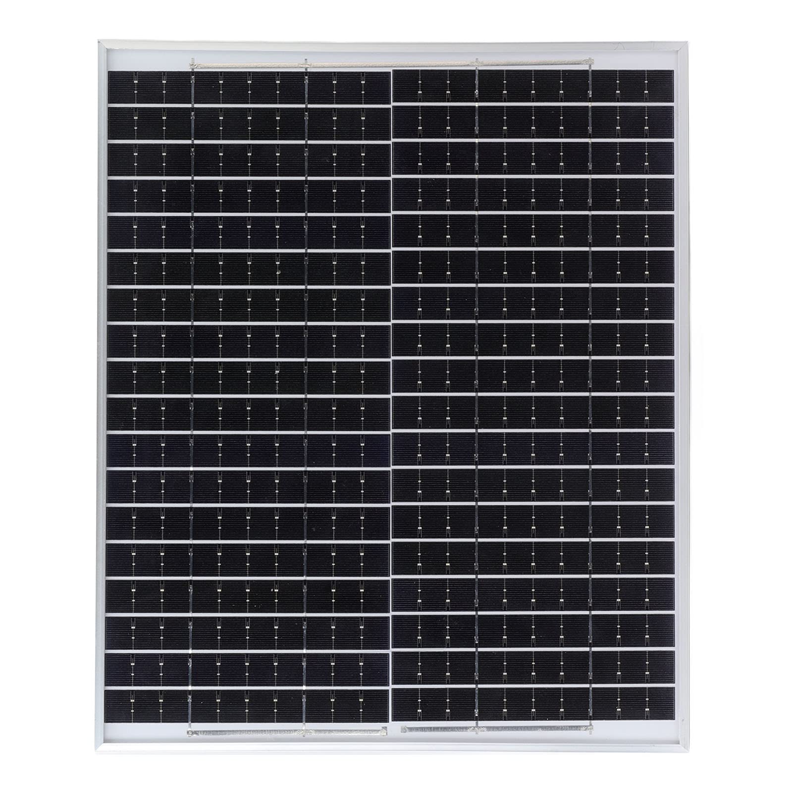 Pannello Solare, Pannello Fotovoltaico in Silicio Monocristallino 20W 18V, Uscita Stabile Struttura Semplice Buona Fattibilità per di Monitoraggio della Generazione di Energia per Uso