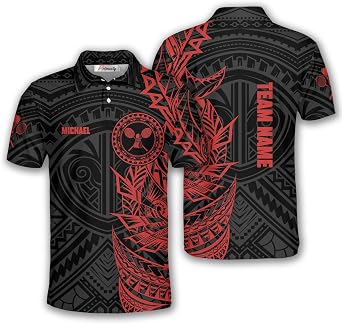 PRIMESTY Personalized Badminton Shirt, Custom Name Badminton Jersey Gift for Badminton Lovers, Badminton Polo Shirt Men Women