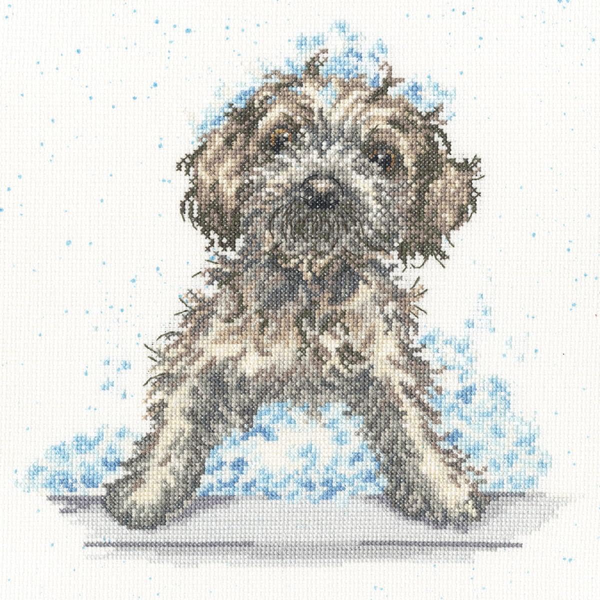 Bothy Threads Counted Cross Stitch Kit - Bubbles and Barks