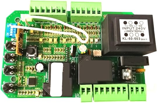 Electric Gate Operators SL1000 SL600 SL1500 L Automatic Sliding Gate Opener AC Motor Control Circuit Board Card Power Controller for Private Houses, Business CommunitieKit 4