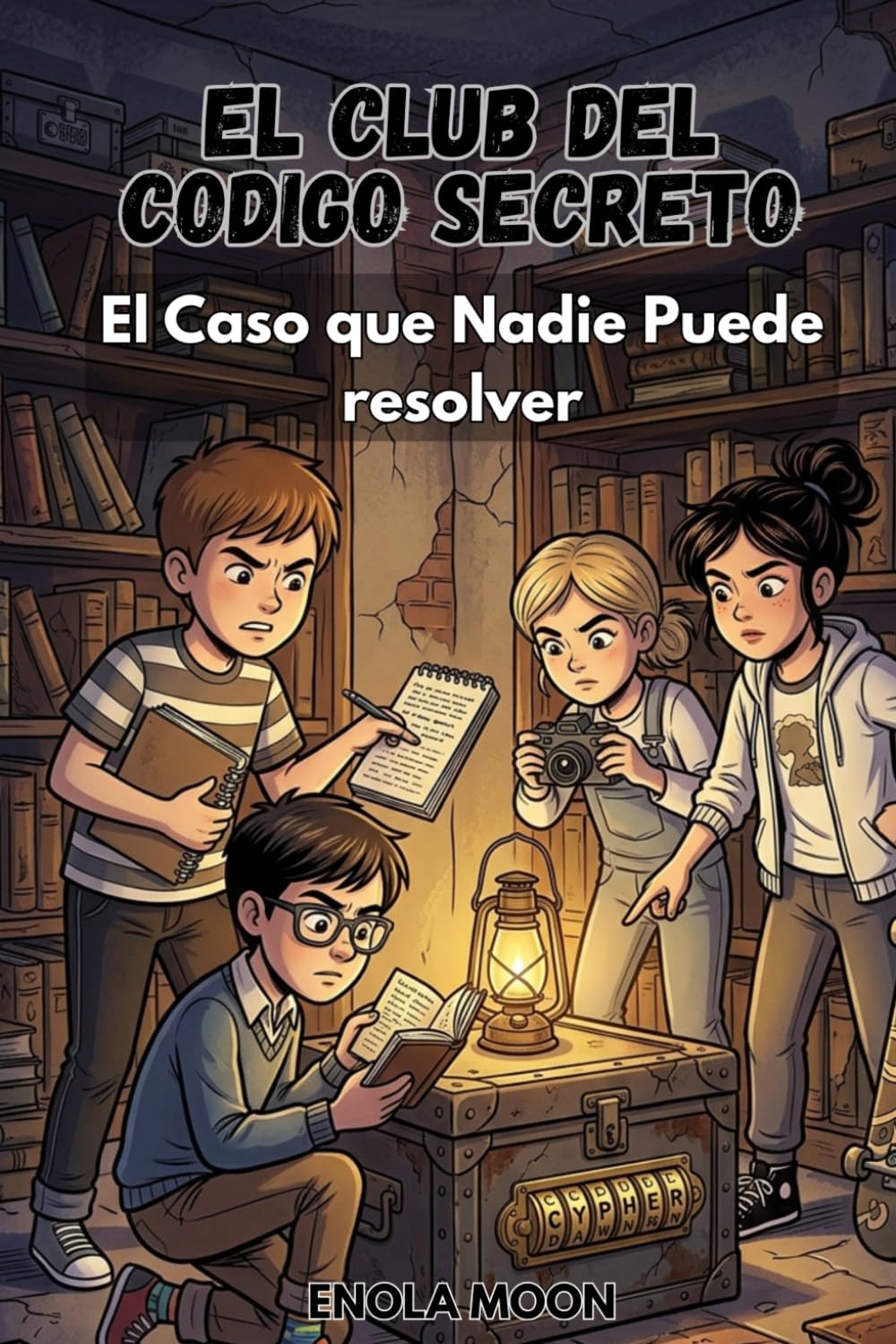 El Club del Código Secreto: El Caso que Nadie Puede Resolver: Libro interactivo de misterio con enigmas para niños de 8 a 12 años (Aventura, lógica y desafíos)
