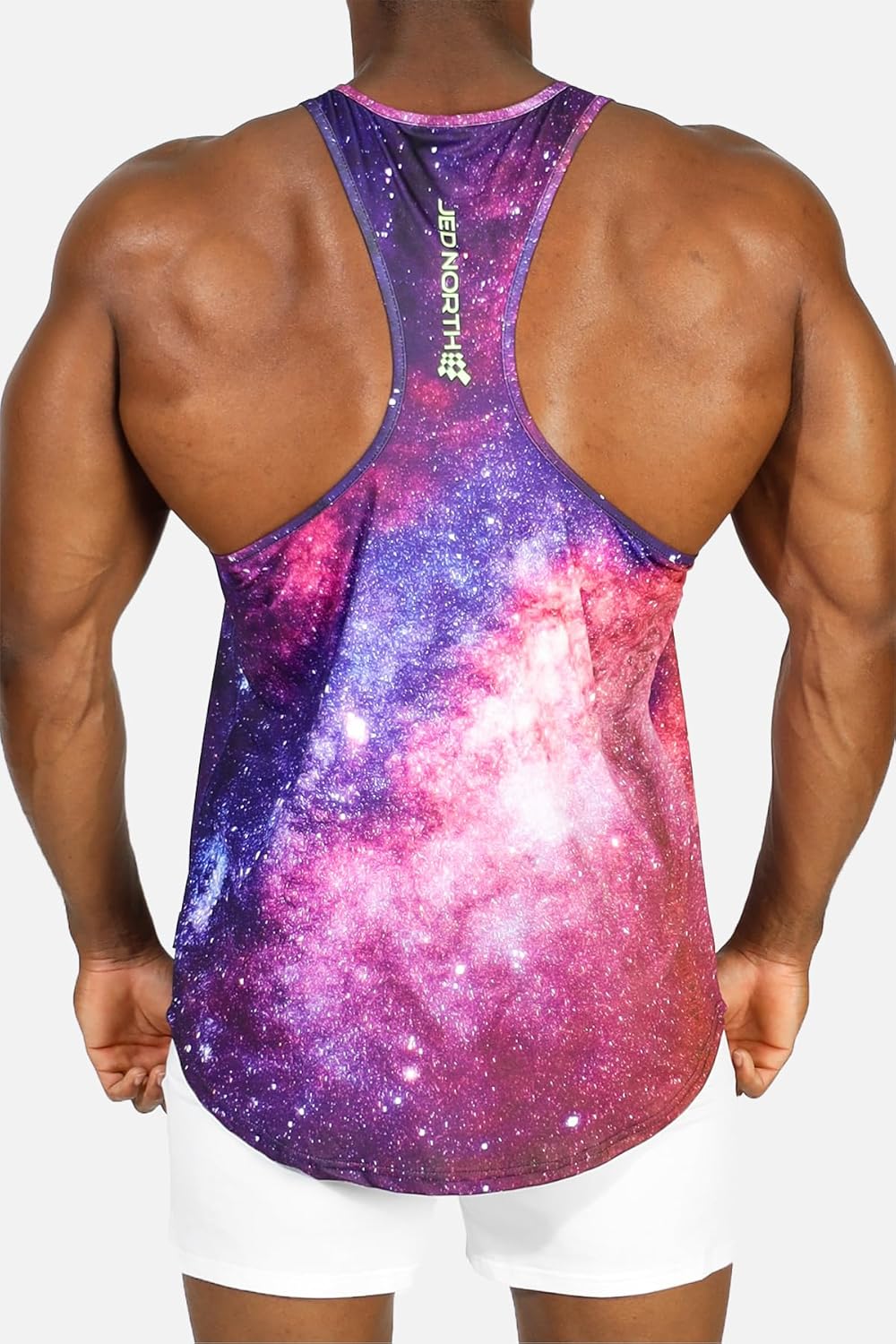 Jed North Bodybuilding Tank Top Gym Stringer Y-Back Muscle Racerback