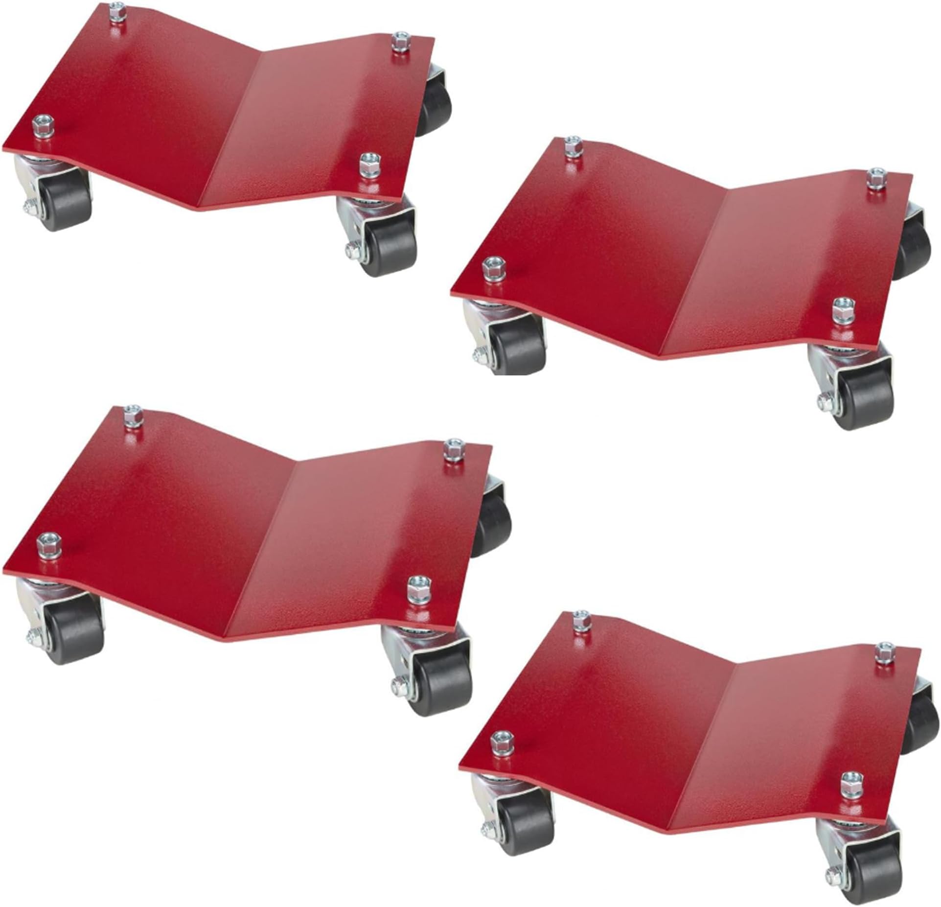 Auto Dolly Car Dollies M998035 Made in USA - 12in x 16in 10,000lbs Capacity with Heavy Duty Casters 4 Piece for Cars, Trucks, UTVs, SUVs, Boats, RVs