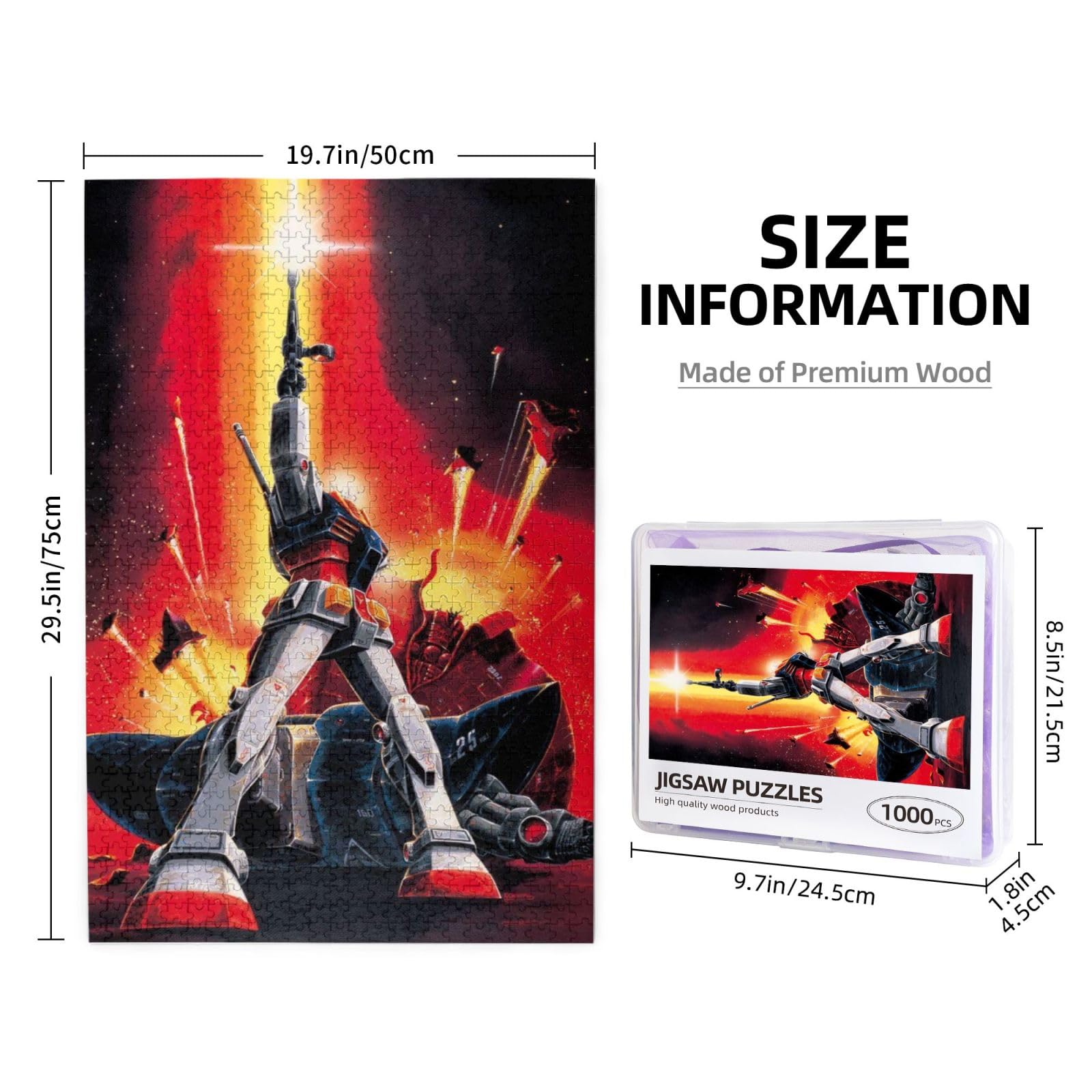 ガンダム　パズル　④ Amazon.co.jp: ネオ ジオンガンダム パズル 木製 ジグソーパズル