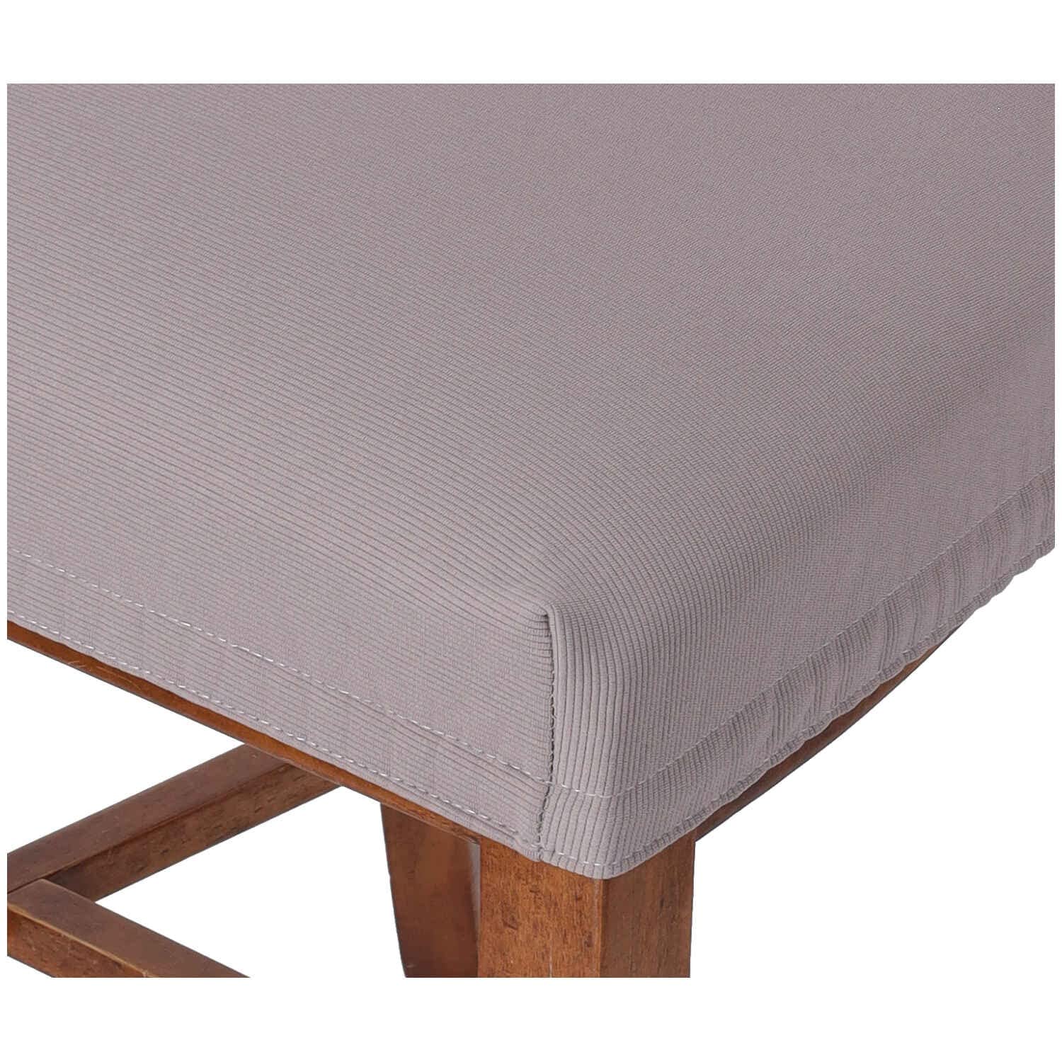 Coprisedie Elasticizzati Con Schienale - 6 Pezzi Fiore Blu - Lavabili In Lavatrice - Foto 8