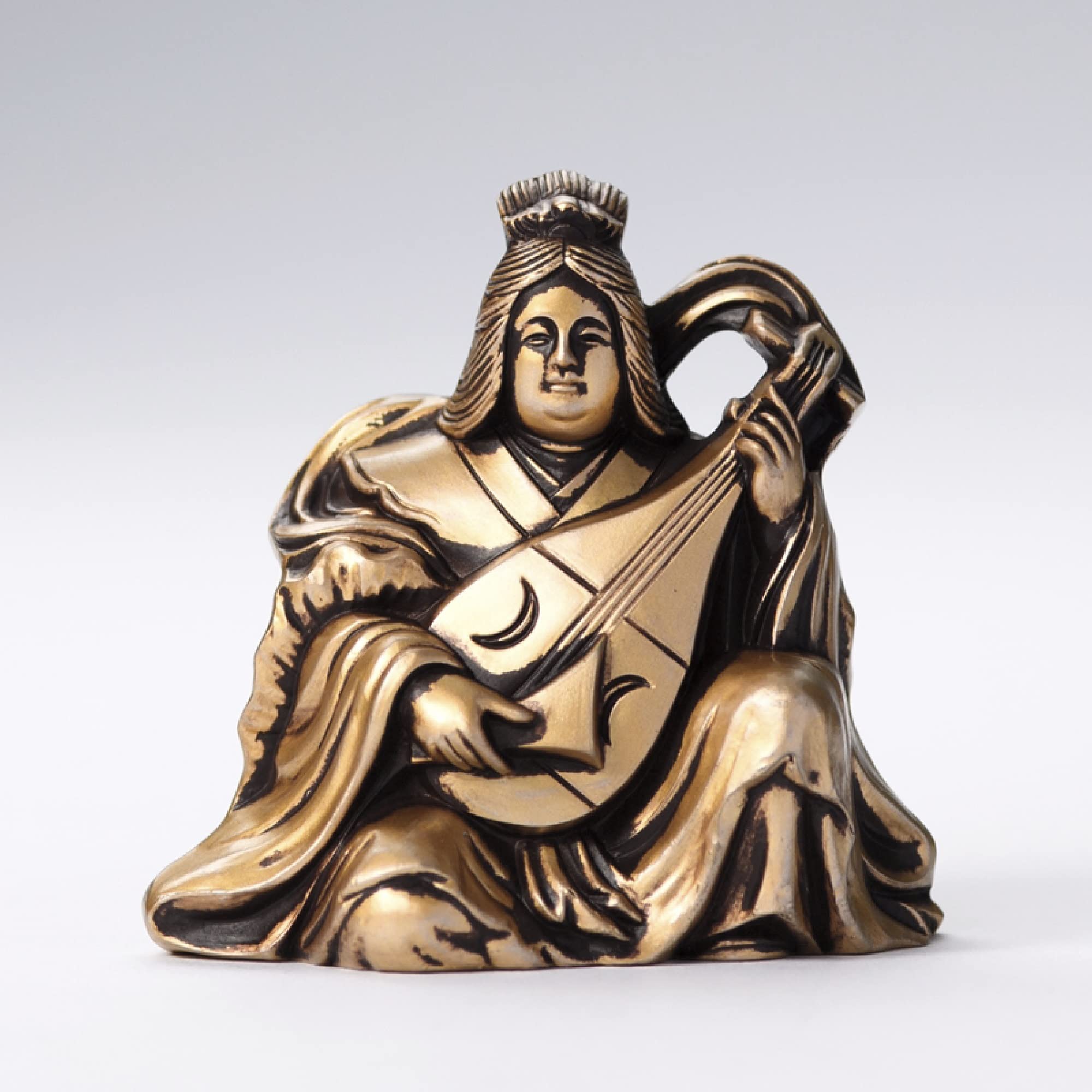伝統工芸品・高岡銅器の七福神セットです。 Amazon | 高岡銅器 合金製 七福神 (七福神セット) | 仏像 通販