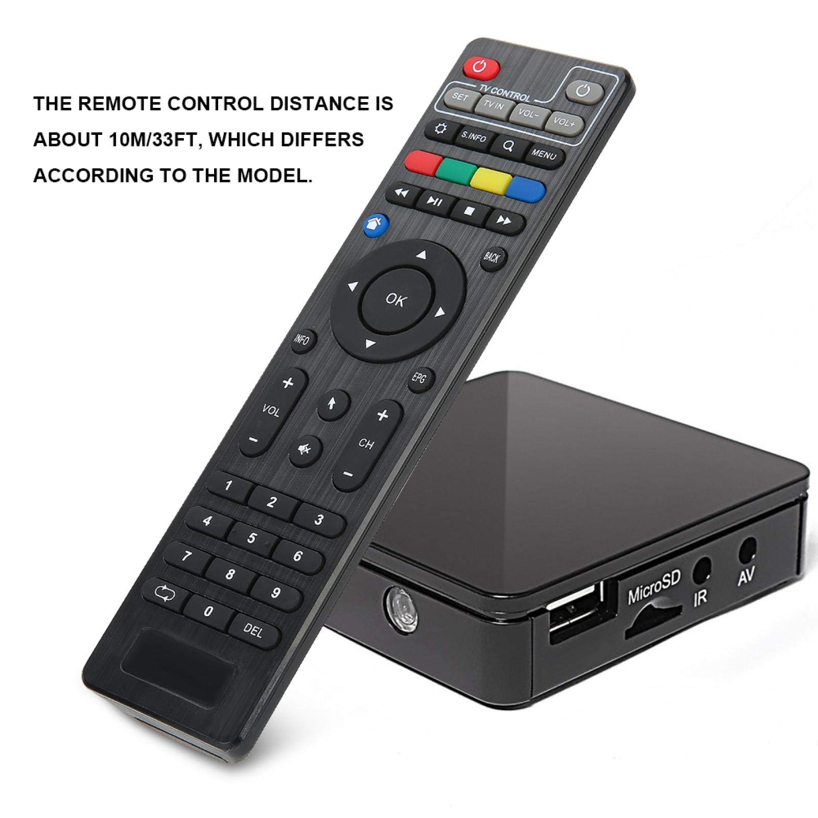 ASHATA Remote for TV Set Top Box Remote Control for TV Television Set Top Box Tvip410 Tvip412 Tvip415 Tvip605 TvipS300 - Image 3