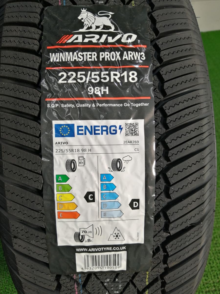 Amazon.co.jp: 225/55R18 98H ARIVO ARW3 スタッドレスタイヤ 4本