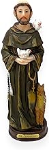 6" Inch St. Francis Assisi Statue Figurine Estatua Imagen San Francisco Asis Religious Catholic Gift