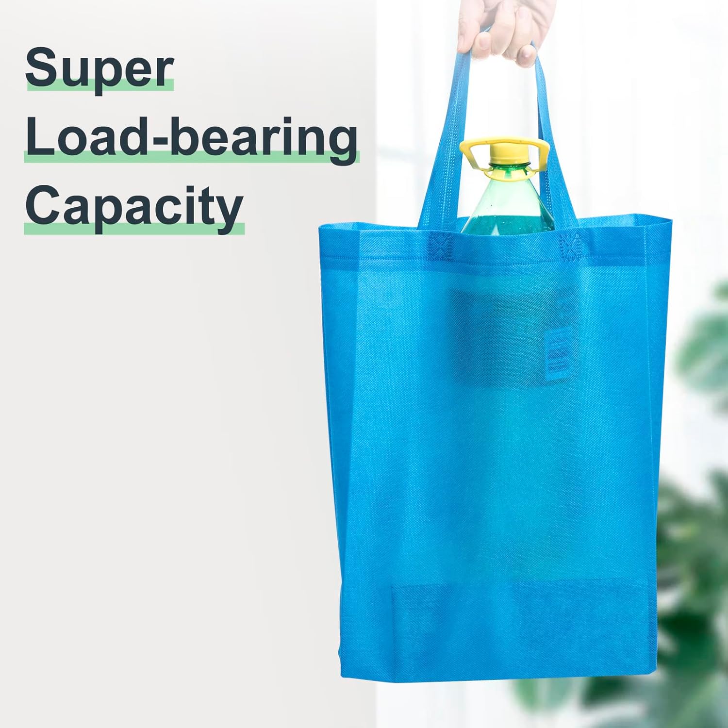 Custom Bags 100 pcs, Non-woven Tote Bags with Text, Pictures, Reusable Tote Bag in Full Color Printing, Perfect for Grocery Shopping, Gift Wrapping & Business Promotion - Image 8