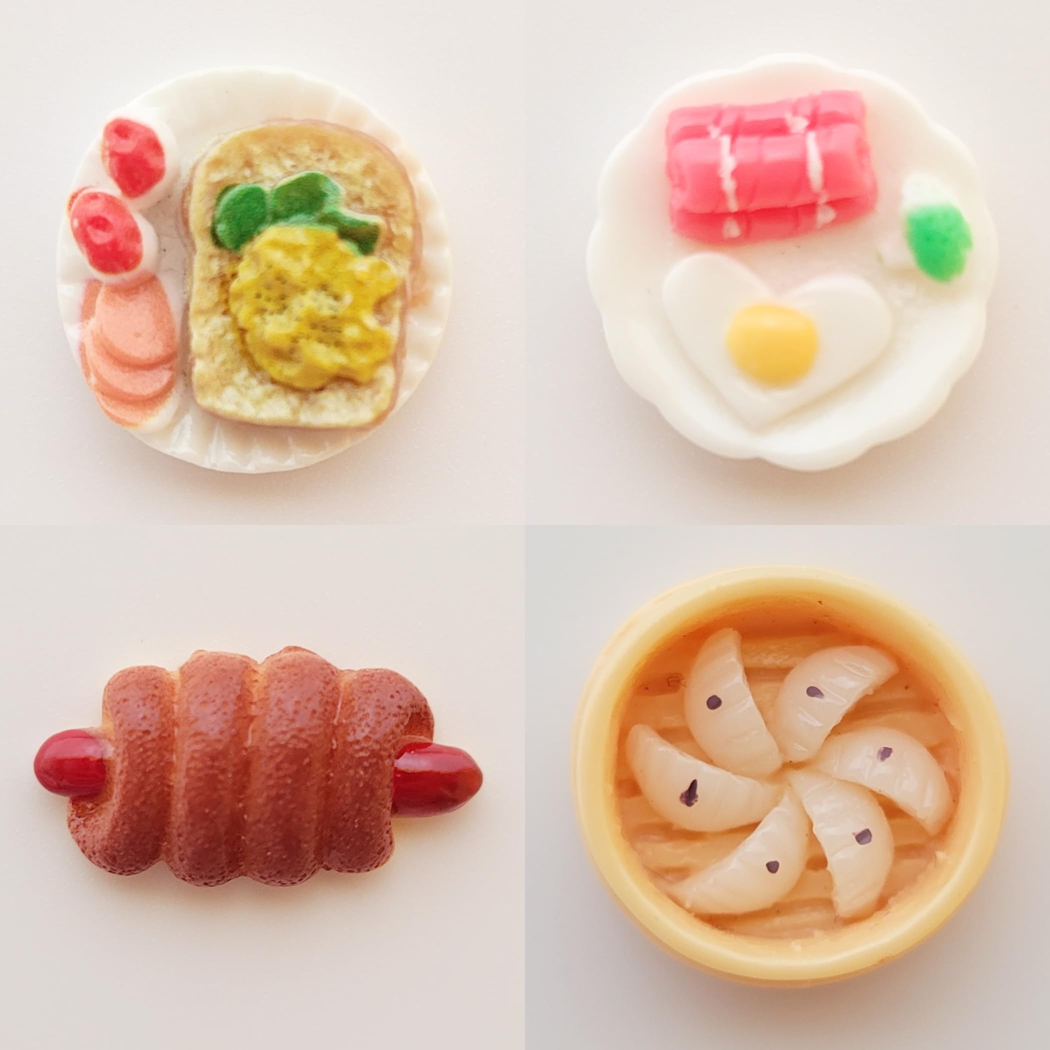Amazon | Lezalic フード ミニチュア 山盛りセット ドールハウス 料理 