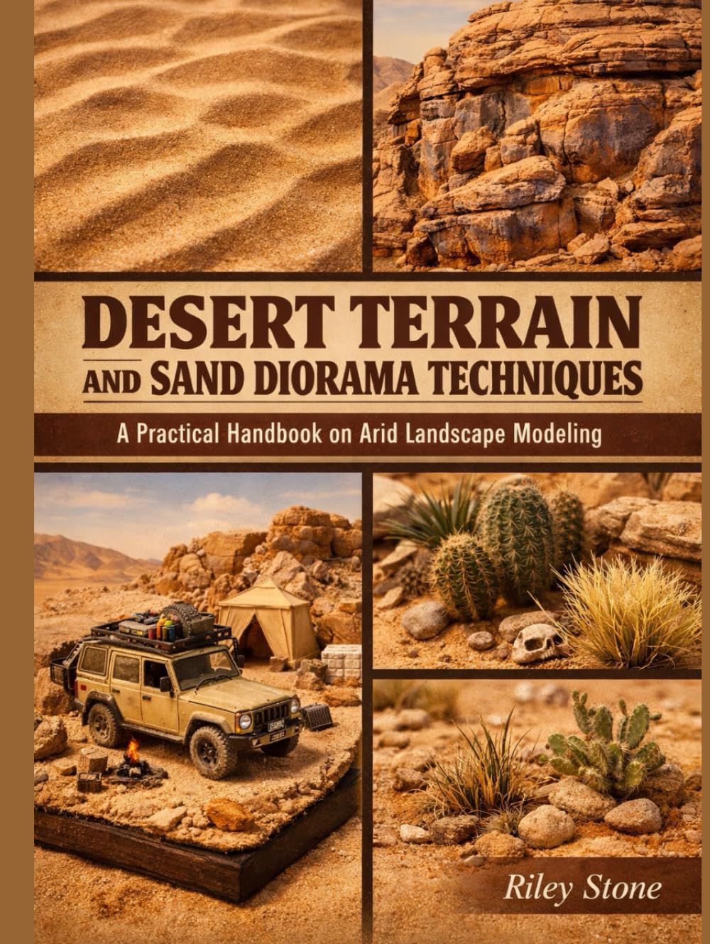 DESERT TERRAIN AND SAND DIORAMA TECHNIQUES: A Practical Handbook on Arid Landscape Modeling