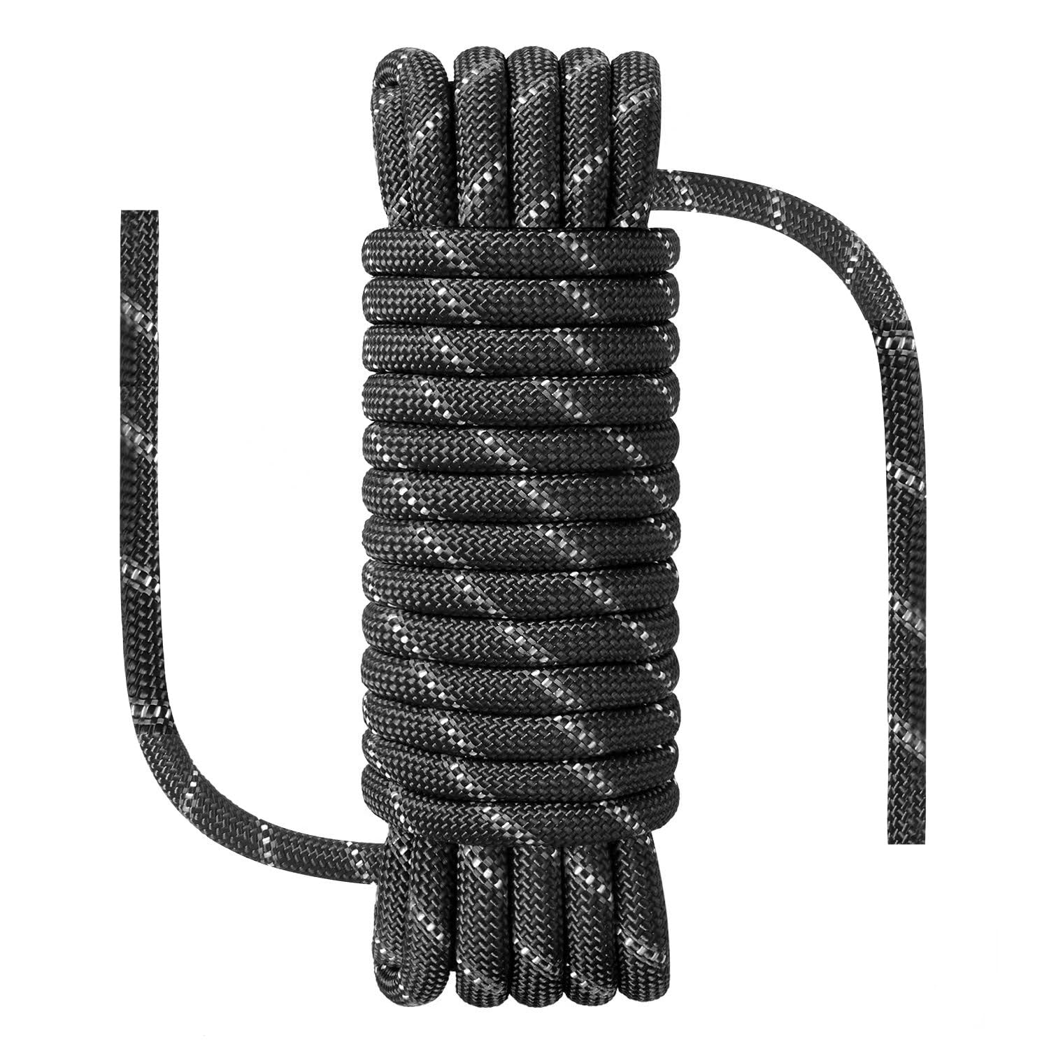 Multi-Purpose Climbing Rope - 8/10/12mm x 5/10/20/30m, Ideal for Rappelling, Boating, Tree Swing, and Sailing