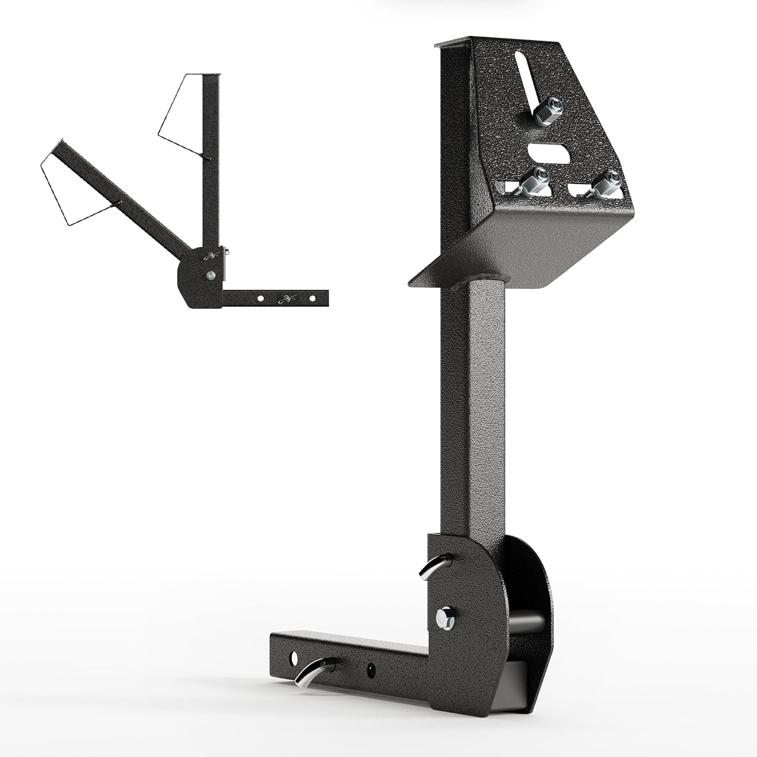 Hitch Spare Tire Mount Universal Trailer Hitch Tire Carrier