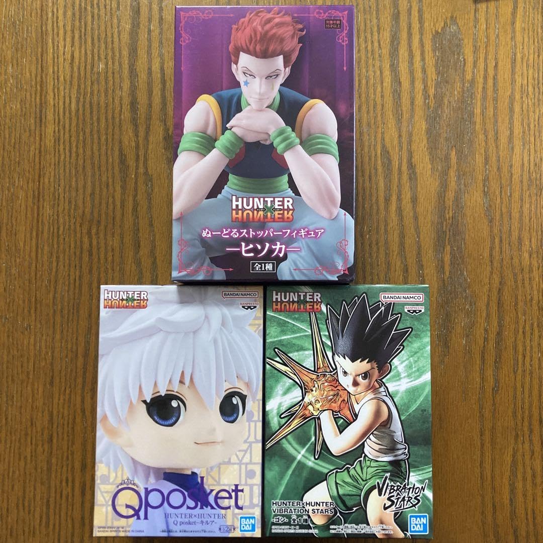 HUNTER×HUNTER フィギュア ゴン キルア ヒソカ HUNTER×HUNTER フィギュア ゴン キルア ヒソカ フィギュア