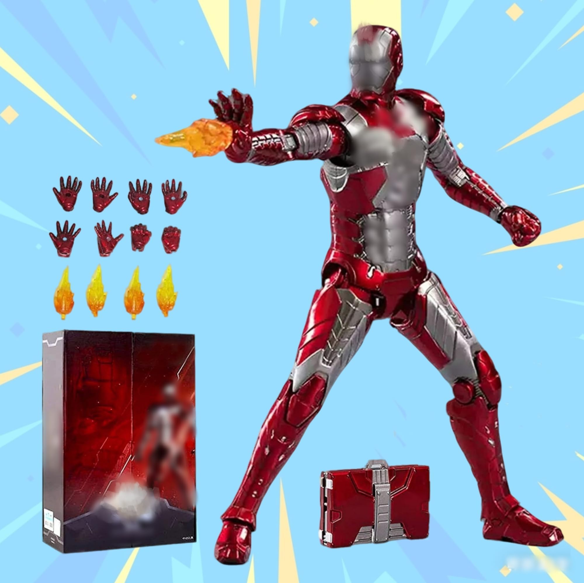 LonullyMege MK5 Action Figures-7 Inch Deluxe Painting Exquisite Collector's Edition Mark Model Dolls Toys(MK 5)