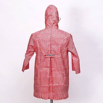 Marni レザートリミング ギンガムチェック レインコート Amazon.co.jp: アテイン ランドセルがすっぽり入る KIDS用レインコート