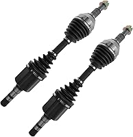 Vista 117 de TRQ Juego de conjunto de eje de transmisión CV delantero para conductor y pasajero, 2 piezas, compatible con Ford Explorer 4WD 95-01, Explorer AWD