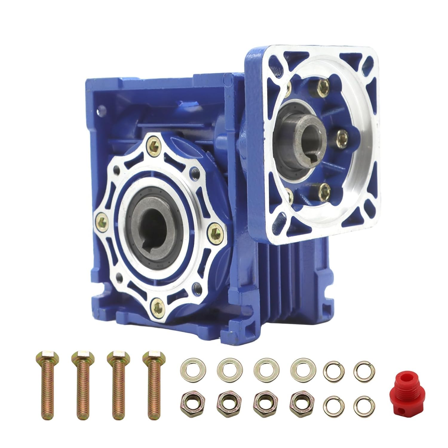 NMRV040 Worm Gear Reducer Ratio 15:1 Connection Matching Standard Nema34 Stepper Motor servo Motor